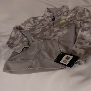 Nike Light Gray Camo Jacket